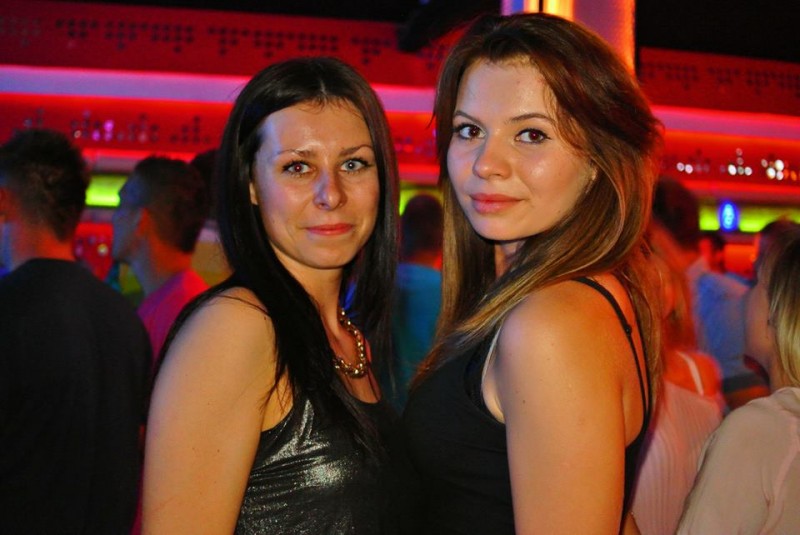 Club Ibiza Zalesie, na sobotniej imprezie było gorąco